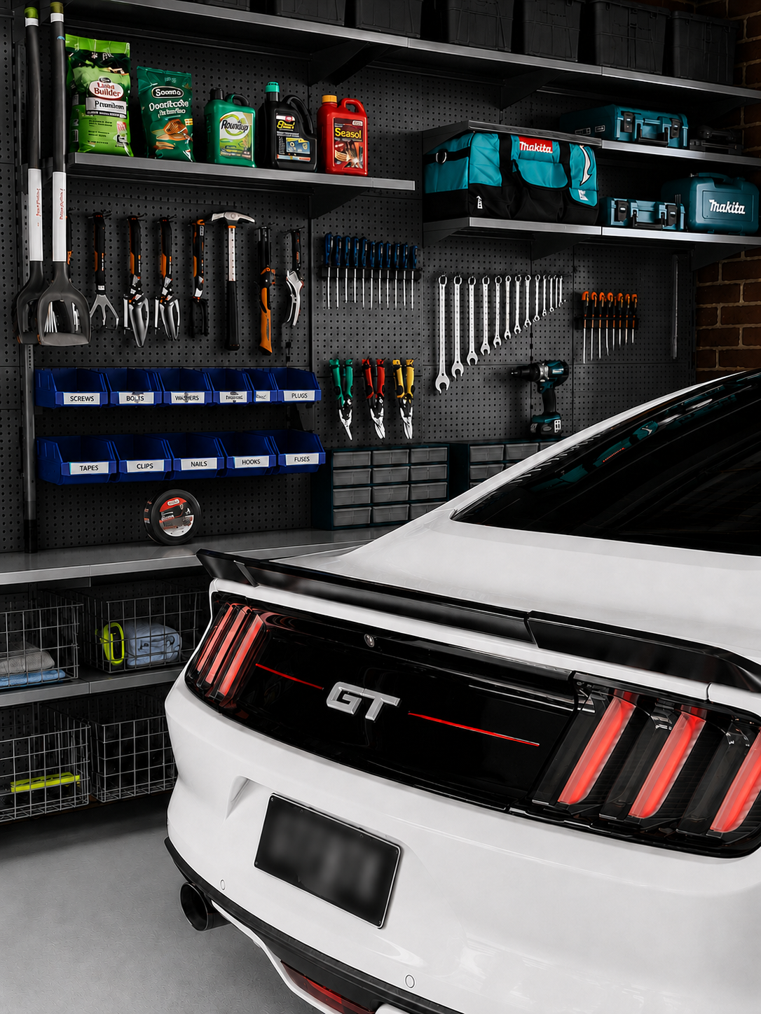 Garage setup 1